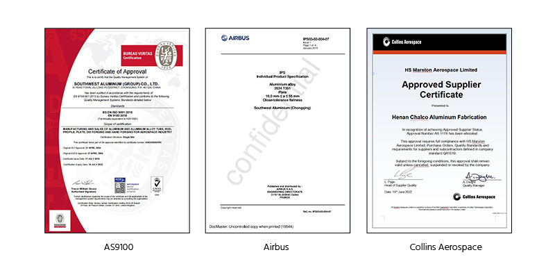 Chalco Airlines certification