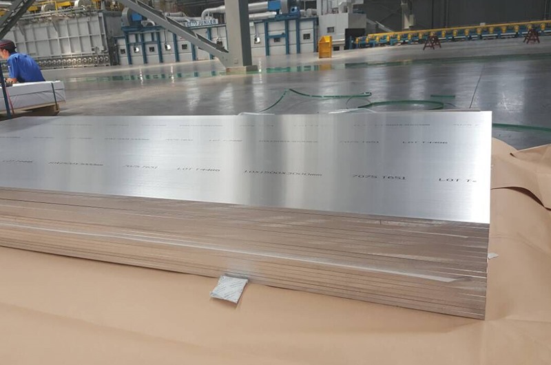 Aluminum alloy armor plate